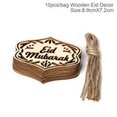 Houten Eid Hanger (10 stuks)